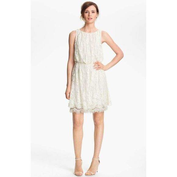 Alice + Olivia Dresses & Skirts - Alice + Olivia Denise Lace Bridal Party Dress or Easter dress